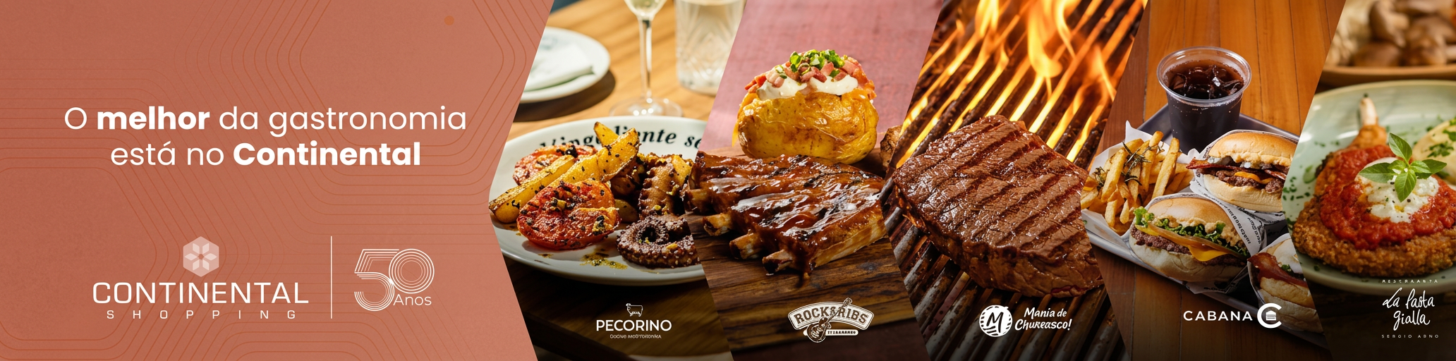 O melhor da gastronomia está no Continental Shopping
