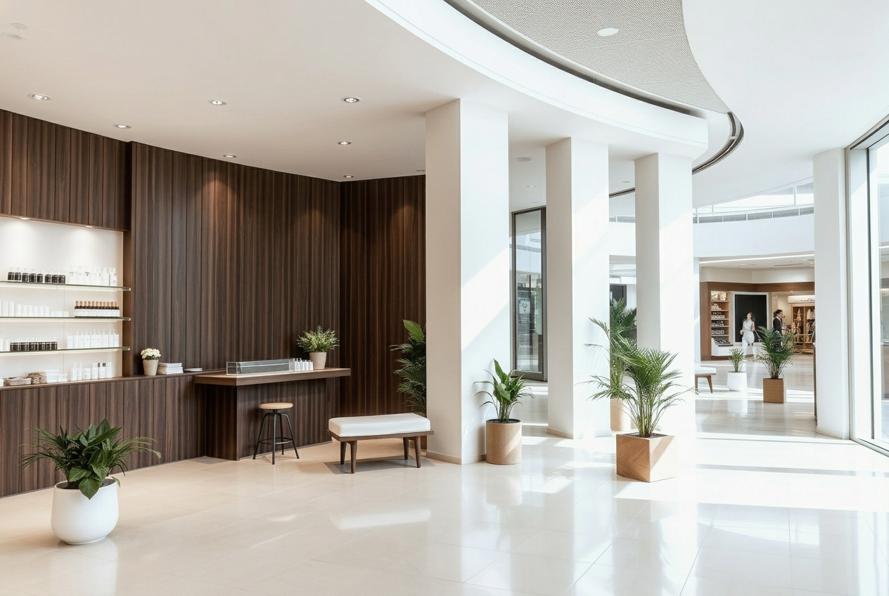 Espaço de bem-estar no Continental Shopping